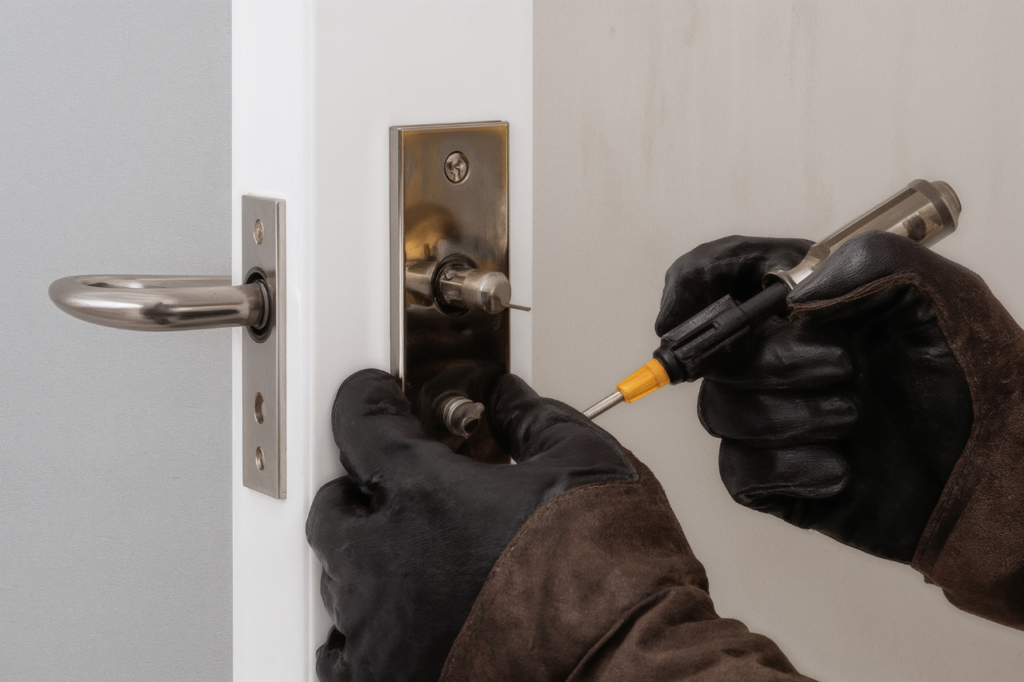 How burglars break locks and how to prevent it